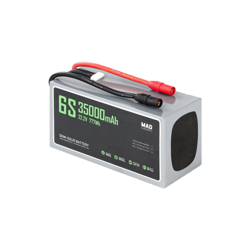MAD 6S 35Ah Solid State Lithium-ion Battery - Unmanned RC