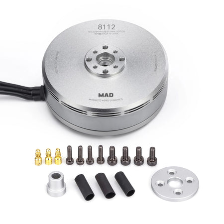 MAD 8112 IPE Silver Drone Motor - Unmanned RC