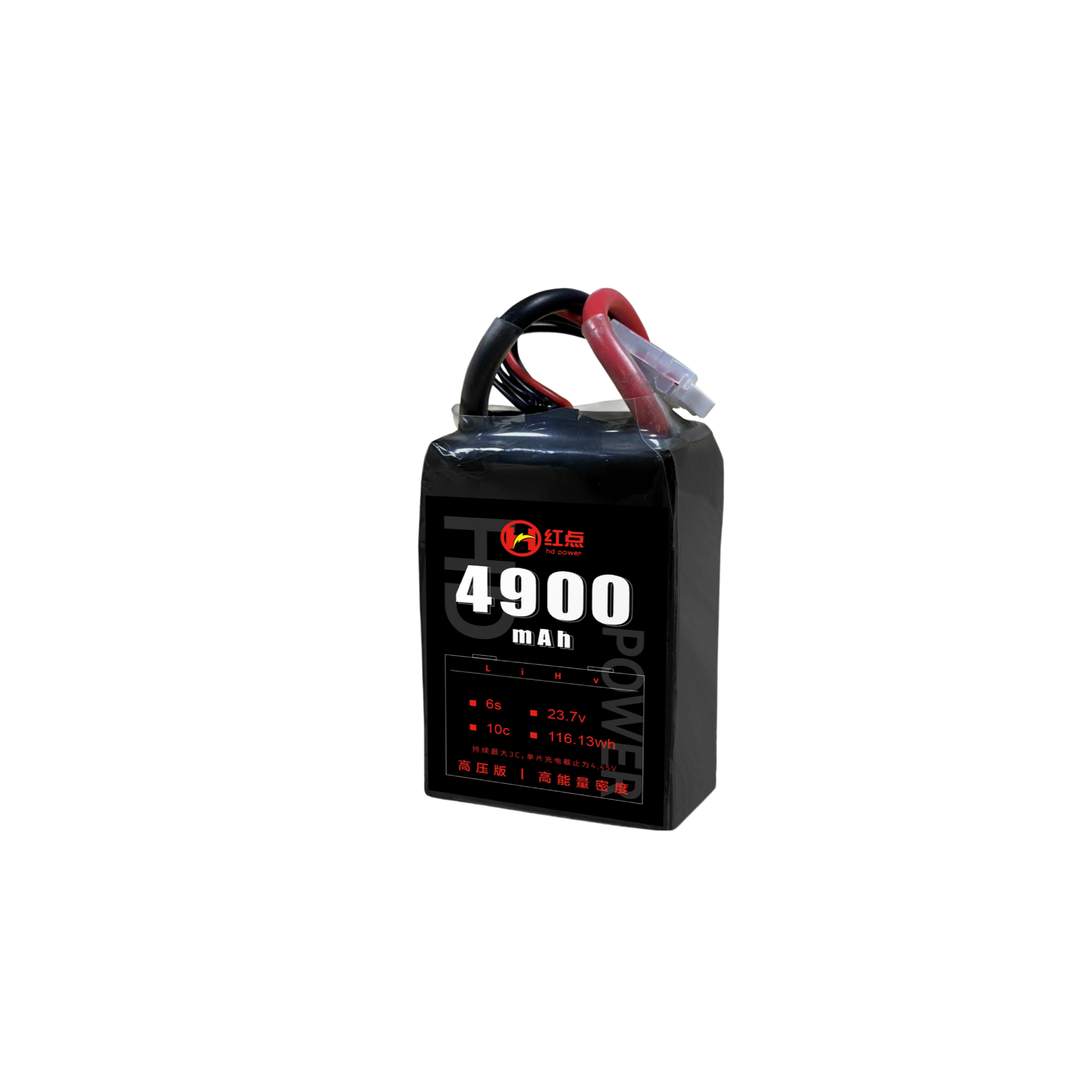 RED /Lithium-Polymer Battery/ 6S High energy density & HV 4.45V battery 4.9Ah~16Ah - Unmanned RC