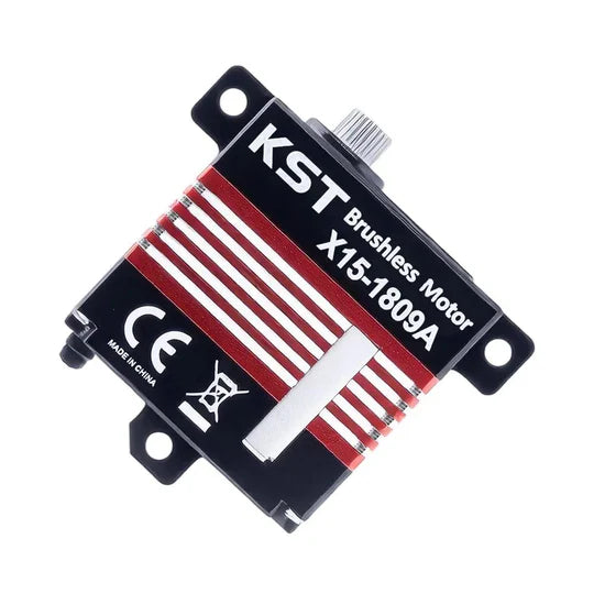 KST X15-1809A Brushless Metal Gear Mini Servo 24Kgf.cm 0.07sec/60° for RC Planes - Unmanned RC
