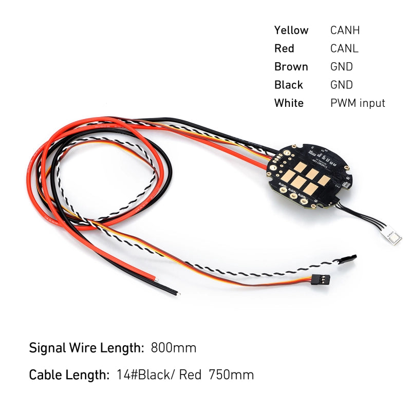 FOC 60A 14S Drone ESC (Circular) - Unmanned RC