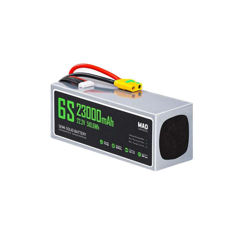 MAD 6S 23Ah Solid State Lithium-ion Battery - Unmanned RC