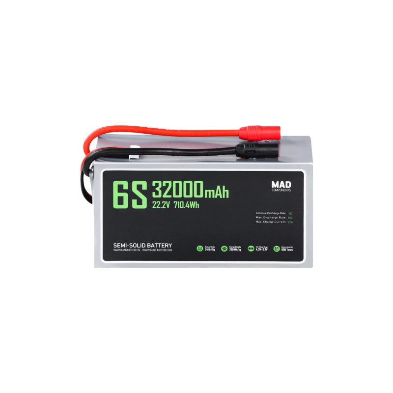 MAD 6S 32Ah Solid State Lithium-ion Battery - Unmanned RC