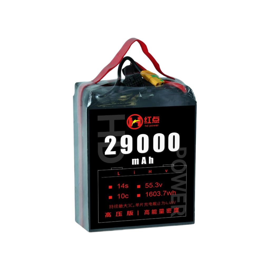 RED /Lithium-Polymer Battery/ 14S High energy density & HV 4.45V battery 22Ah~43Ah - Unmanned RC