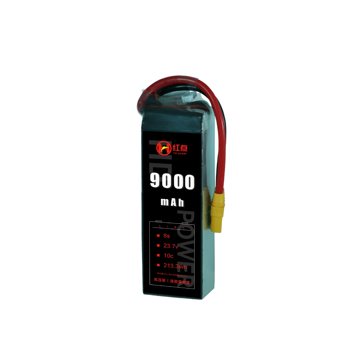 RED /Lithium-Polymer Battery/ 6S High energy density & HV 4.45V battery 4.9Ah~16Ah - Unmanned RC