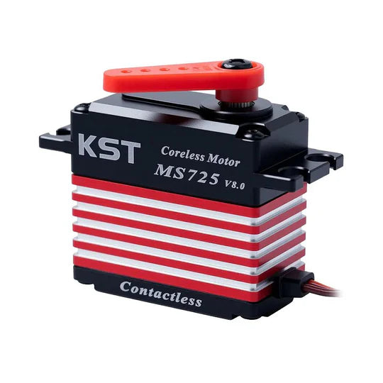 KST MS725 V8.0 HV Digital Coreless Servo with Contactless Hall Sensor 20Kgf.cm 0.07sec/60° for 550 & 700 Size RC Helicopter - Unmanned RC