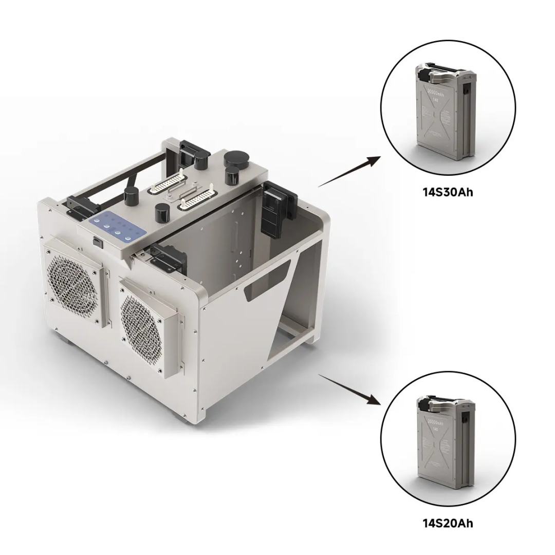 Zhi Ann 14S 7200W Dual channel air-cooled charger for 14S Battery - Unmanned RC