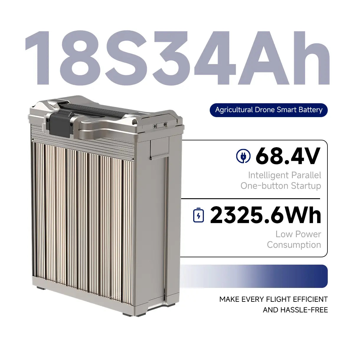 18S34Ah（Pro）68.4V Zhi Ann Smart Lithium Rechargeable Battery - Unmanned RC