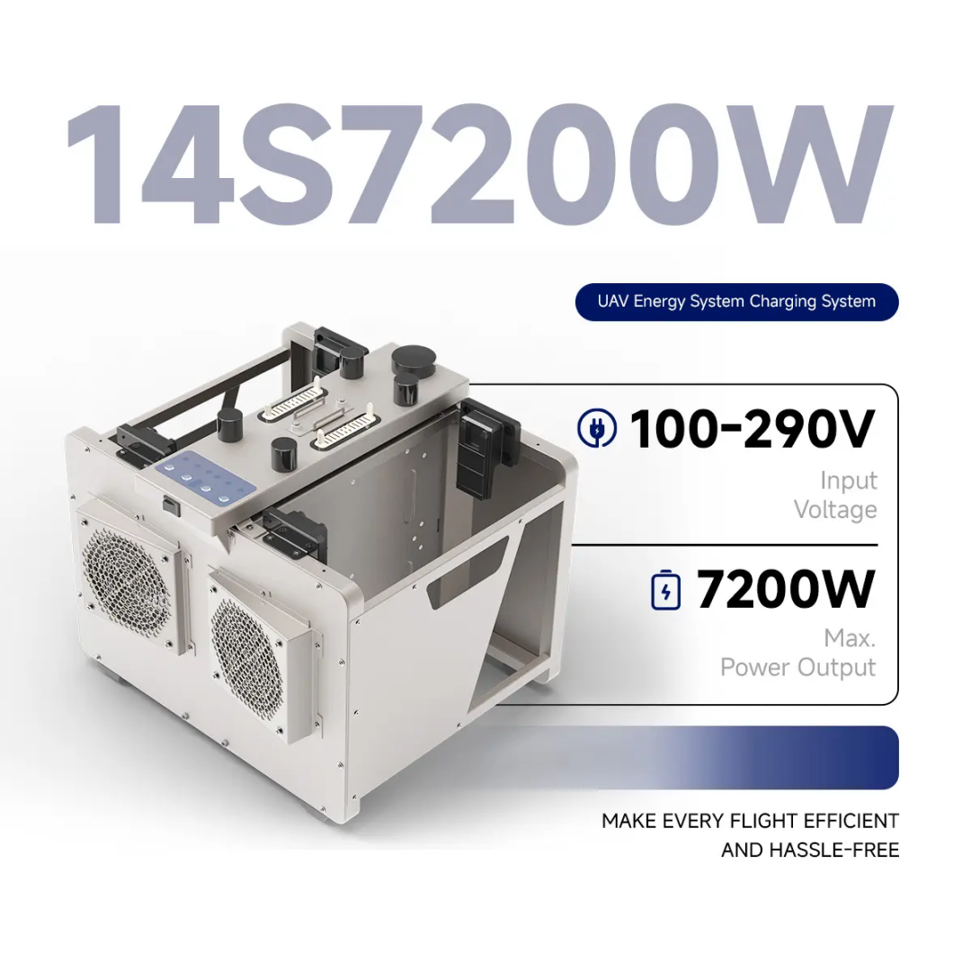 Zhi Ann 14S 7200W Dual channel air-cooled charger for 14S Battery - Unmanned RC