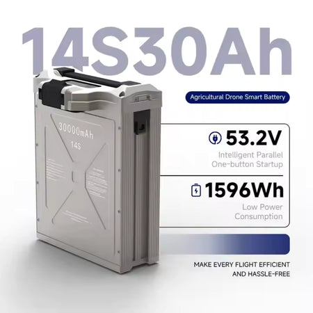 14S30Ah 53.2V Zhi Ann Smart Lithium Rechargeable Battery - Unmanned RC