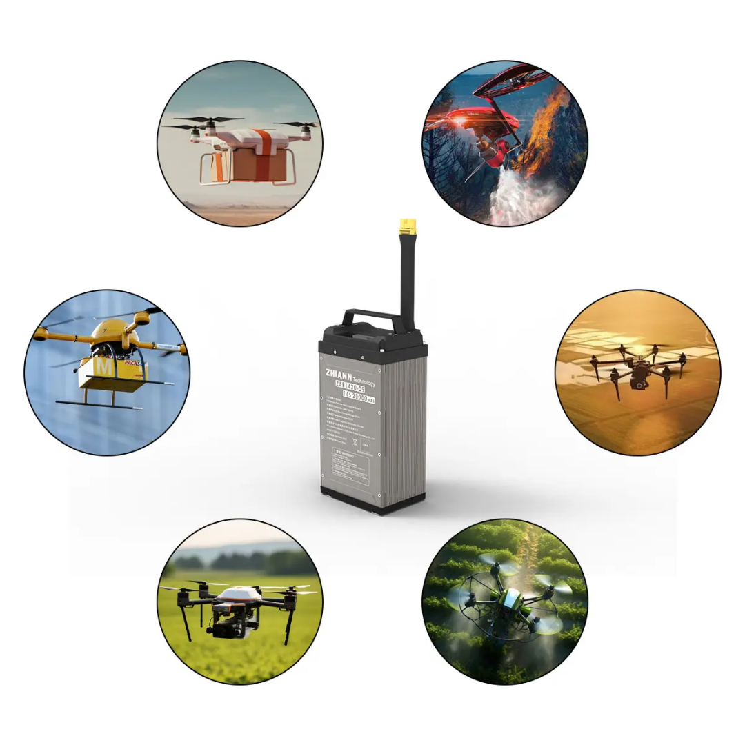 14S20Ah 53.2V 90A Zhi Ann Smart Lithium Battery - Unmanned RC