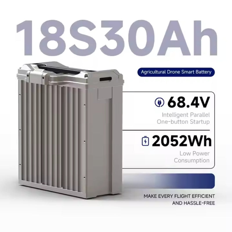 18S30Ah 68.4V Zhi Ann Smart Lithium Rechargeable Battery - Unmanned RC