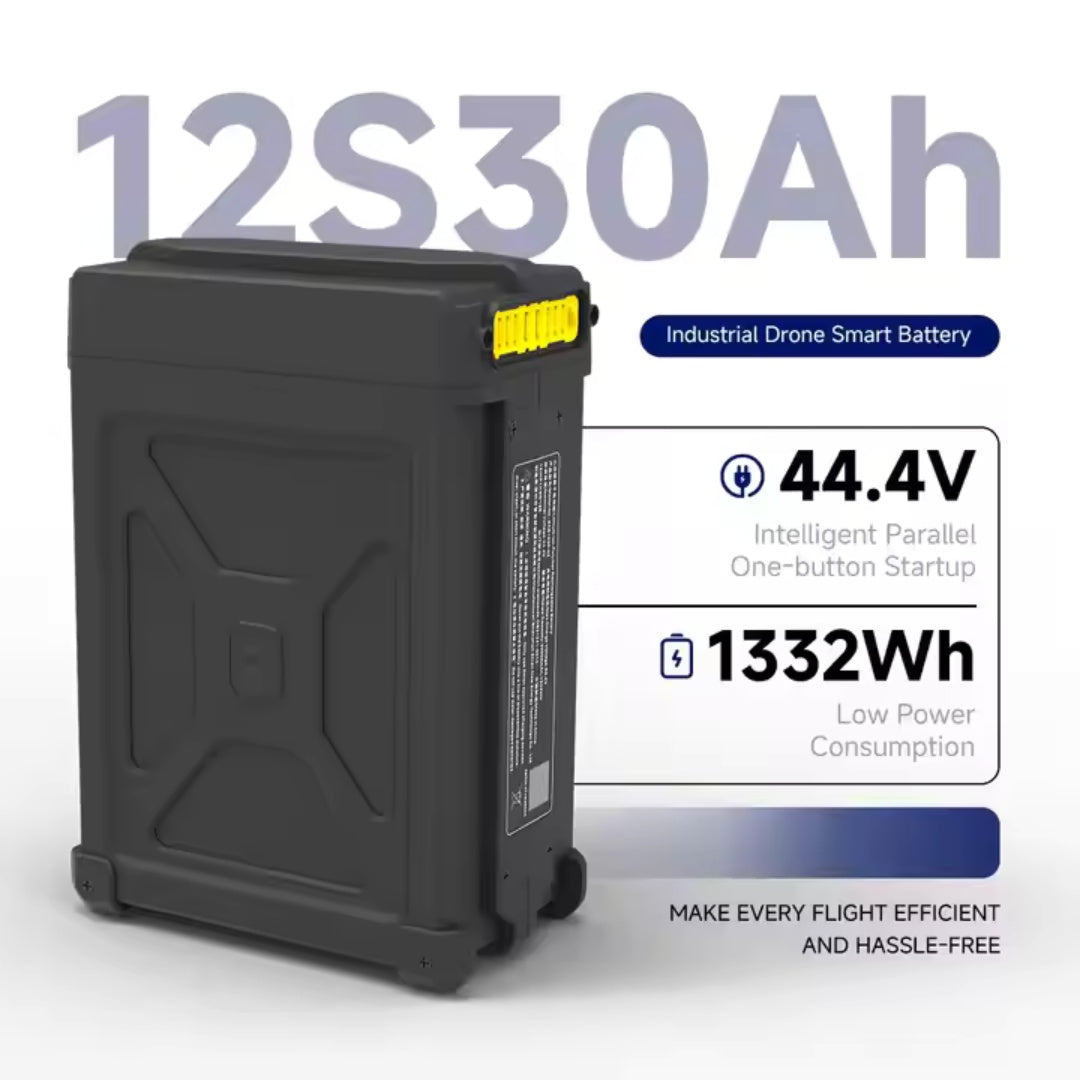 12S30Ah 44.4V Zhi Ann Smart Lithium Rechargeable Battery - Unmanned RC