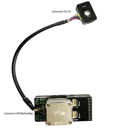 CUAV C-RTK Expansion Module | USL Extension Integrator Safety Switch Buzzer LED Indicator For USB C-RTK Extension - Unmanned RC