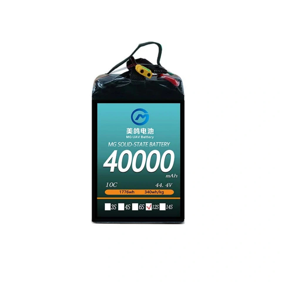 MG UAV Solid-State Battery:6S/12S/14S/18S/24S 40000mAh  10C for Heavy-Load & Long-Endurance UAVs - Unmanned RC