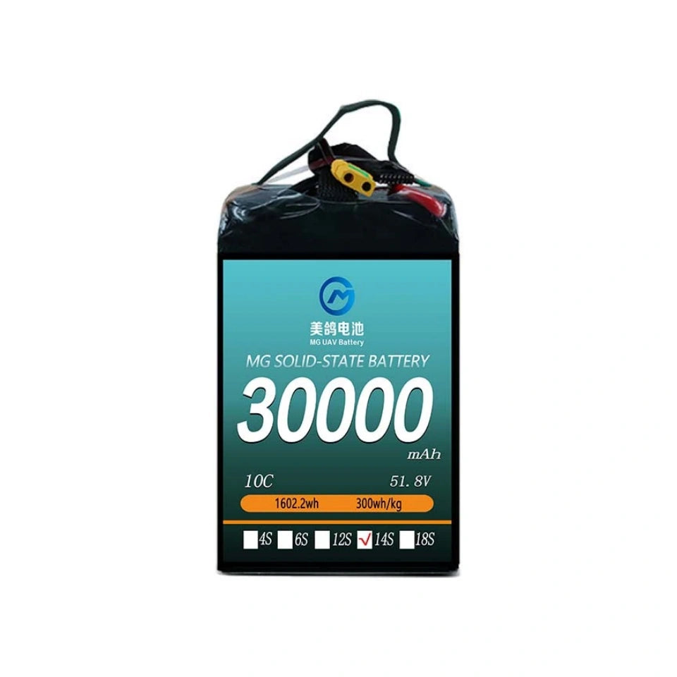 MG UAV Solid-State Battery:6S/12S/14S 30000mAh  10C for Heavy-Load & Long-Endurance UAVs - Unmanned RC