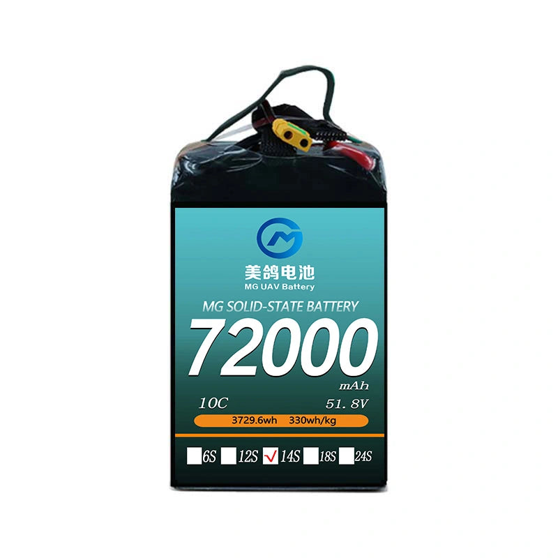 MG UAV Solid-State Battery:6S/12S/14S/18S 72000mAh  10C for Heavy-Load & Long-Endurance UAVs - Unmanned RC