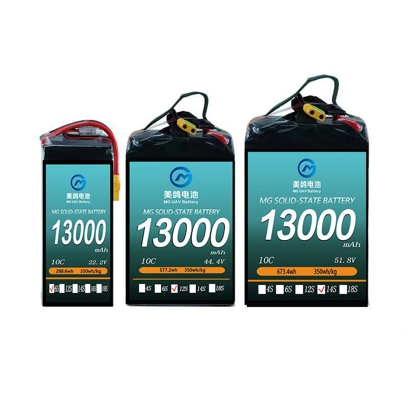 MG UAV Solid-State Battery:6S/12S/14S 13000mAh  10C for Heavy-Load & Long-Endurance UAVs - Unmanned RC