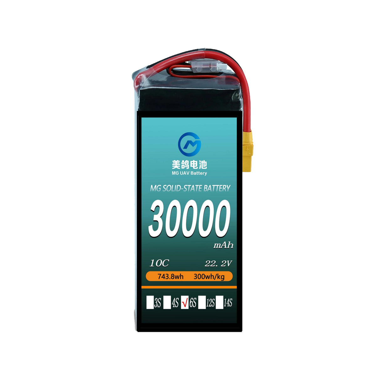 MG UAV Solid-State Battery:6S/12S/14S 30000mAh  10C for Heavy-Load & Long-Endurance UAVs - Unmanned RC