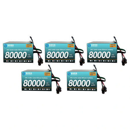 MG UAV Solid-State Battery:6S/12S/14S/18S/24S 80000mAh  10C for Heavy-Load & Long-Endurance UAVs - Unmanned RC