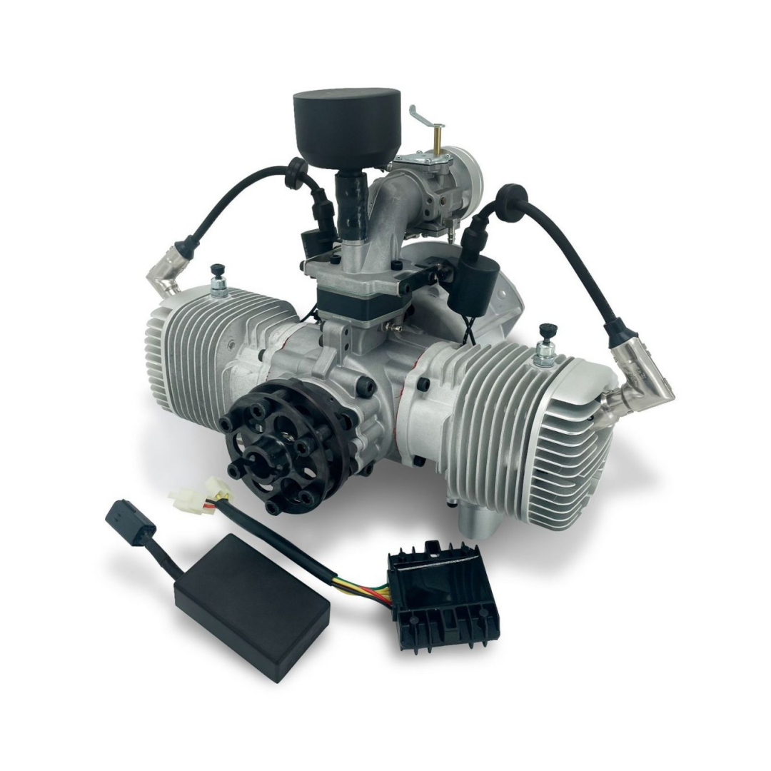 NGH GTT275 Horizontally-opposed twin-Cylinder 2- Stroke RC Gasoline Engine - Unmanned RC
