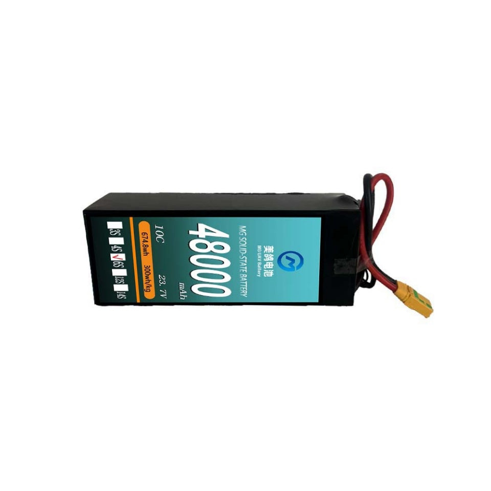 MG Solid state LIPO Battery:6S/12S/14S/18S 48000mAh 10C high density drone battery for heavy-duty drones uav - Unmanned RC
