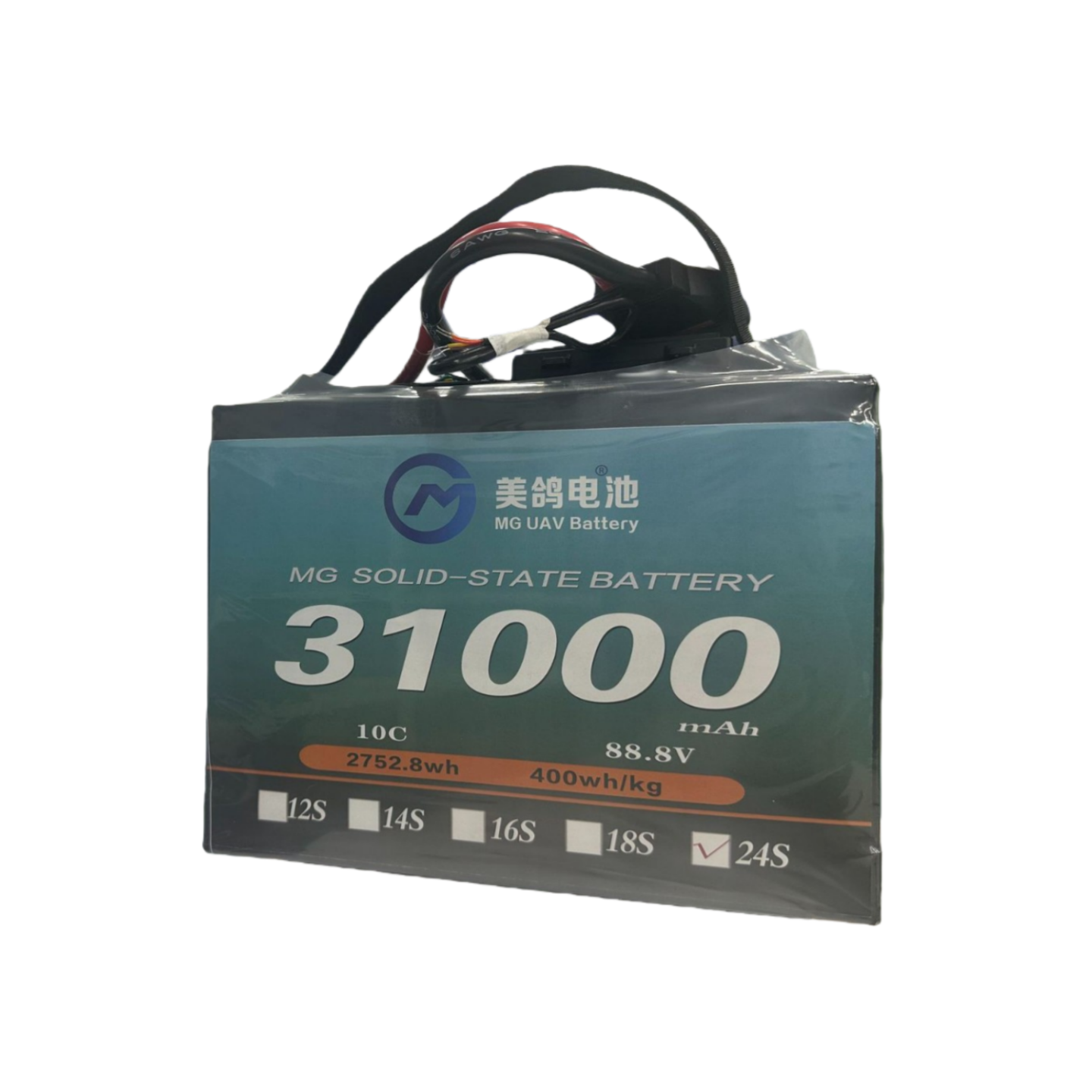 MG UAV Solid-State Battery:6S/12S/14S/18S/24S 31000mAh  10C for  uav drone airplane rc - Unmanned RC