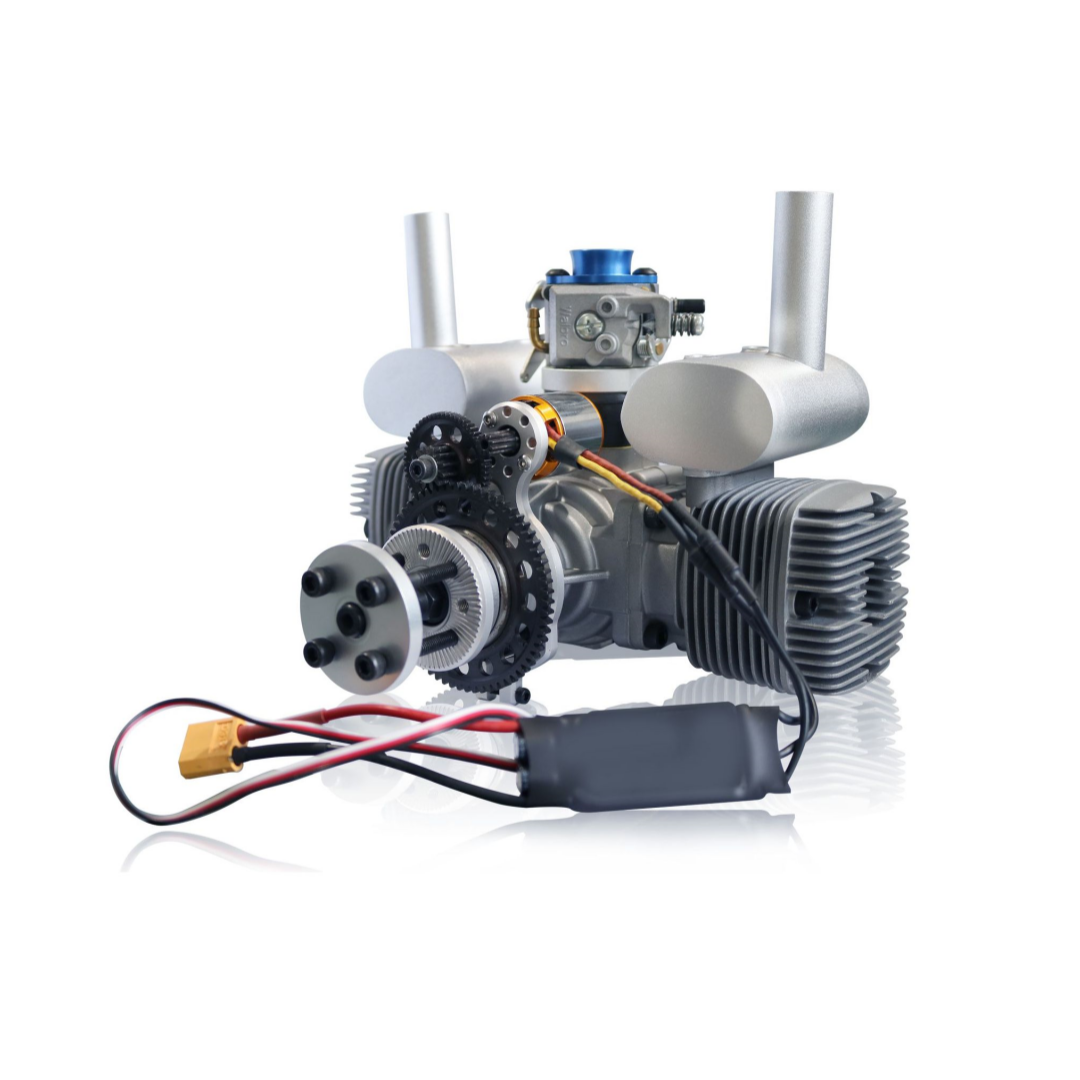 NGH GTT70-E Horizontally-opposed twin-cylinder 2-strokr gasoline engine - Unmanned RC