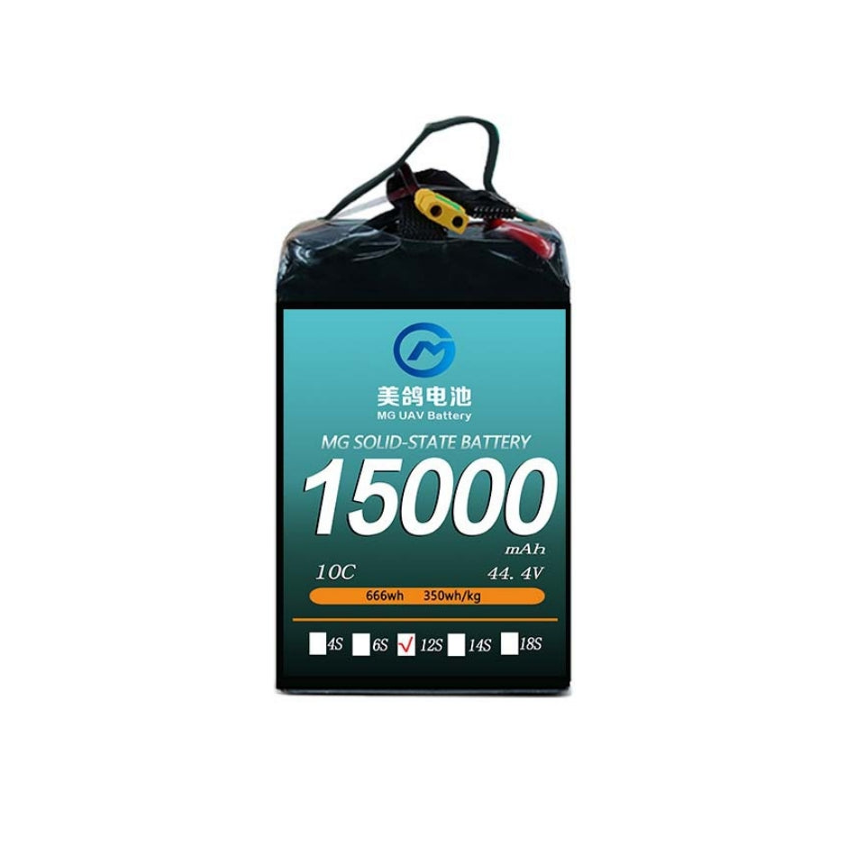 MG UAV Solid-State Battery:6S/12S/14S 15000mAh  10C for Heavy-Load & Long-Endurance UAVs - Unmanned RC