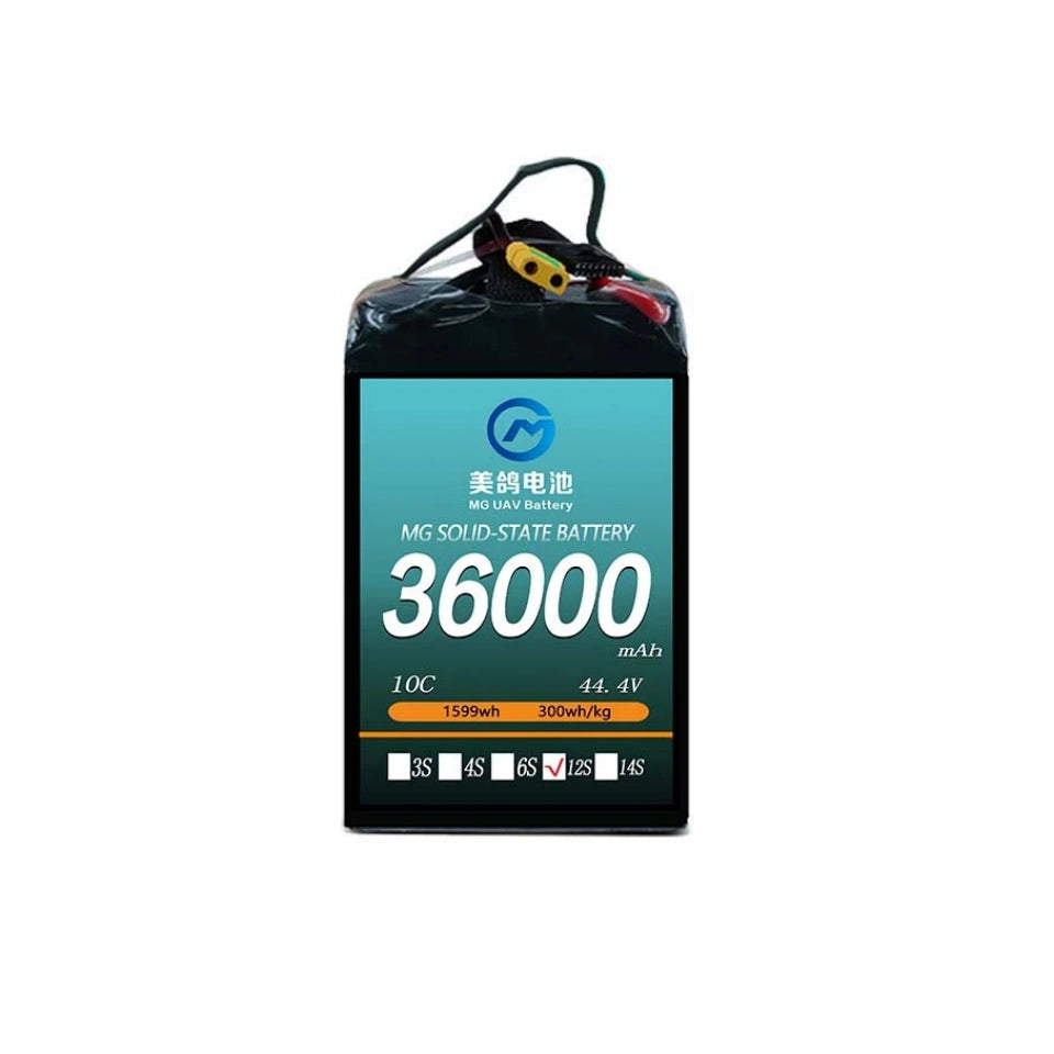 MG UAV Solid-State Battery:6S/12S/14S/18S 36000mAh  10C for  uav drone airplane rc - Unmanned RC