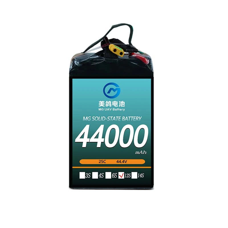 MG UAV Solid-State Battery:6S/12S/14S/18S 44000mAh  25C for Large agricultural spray drone - Unmanned RC