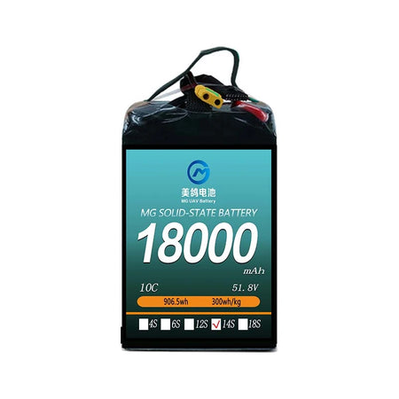 MG UAV Solid-State Battery:6S/12S/14S/18S 18000mAh  10C for  uav drone airplane rc - Unmanned RC