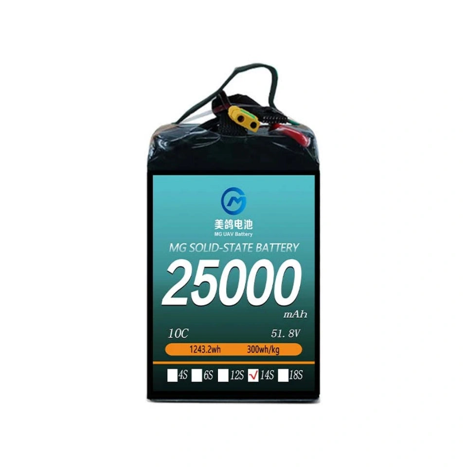MG UAV Solid-State Battery:6S/12S/14S 25000mAh  10C for  uav drone airplane rc - Unmanned RC