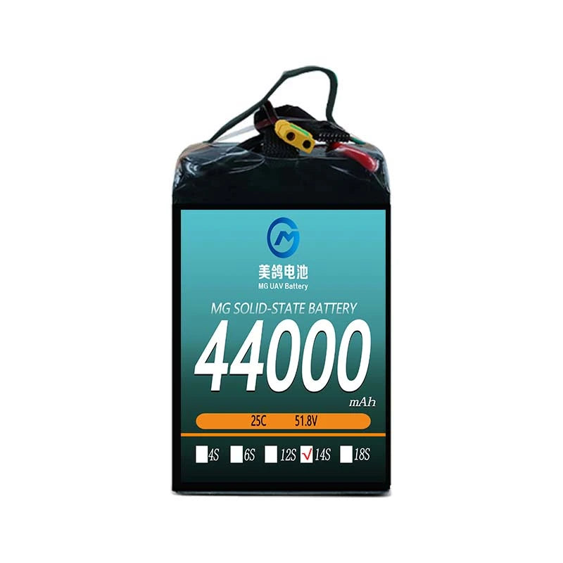 MG UAV Solid-State Battery:6S/12S/14S/18S 44000mAh  25C for Large agricultural spray drone - Unmanned RC