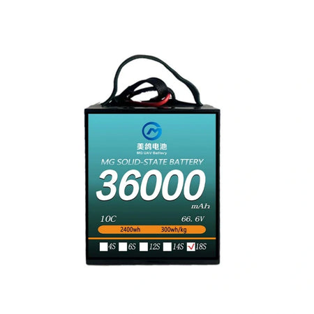MG UAV Solid-State Battery:6S/12S/14S/18S 36000mAh  10C for  uav drone airplane rc - Unmanned RC
