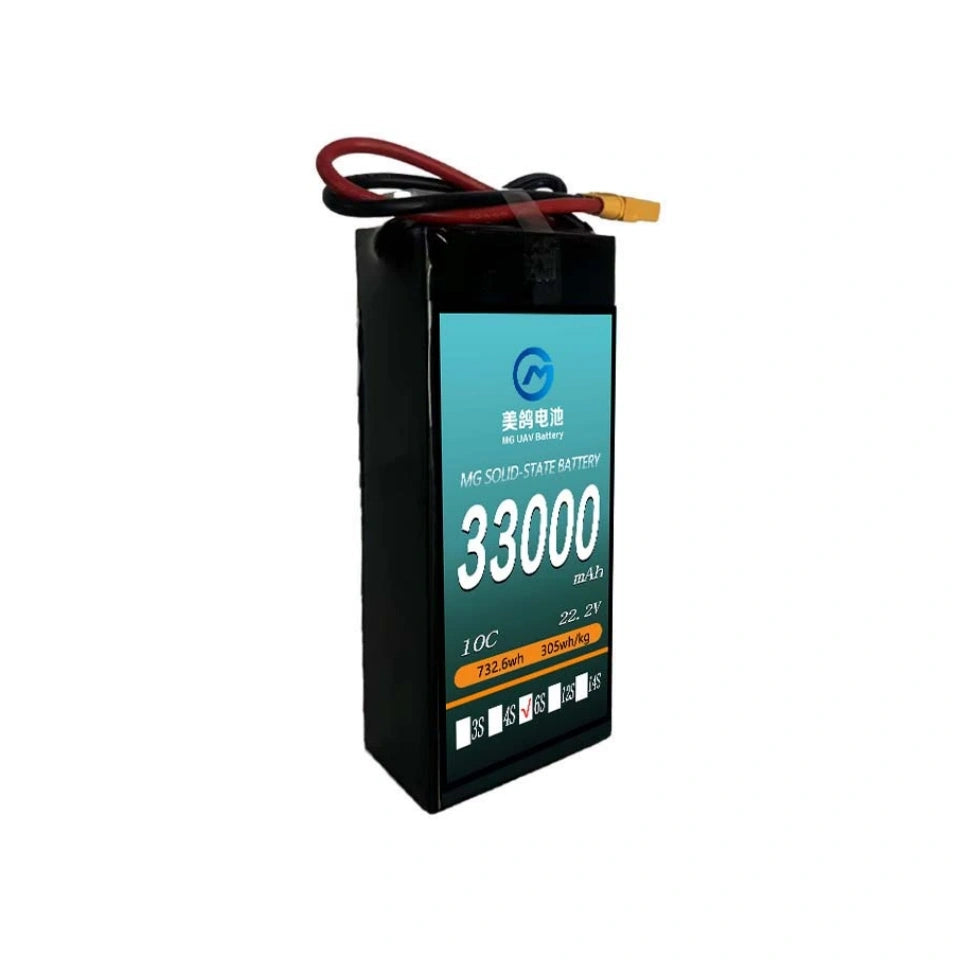 MG UAV Solid-State Battery:6S/12S/14S/18S 33000mAh  10C for  uav drone airplane rc - Unmanned RC