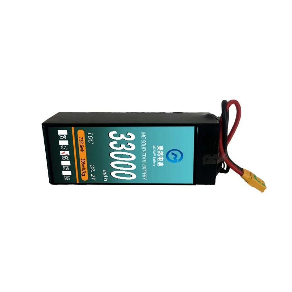 MG UAV Solid-State Battery:6S/12S/14S/18S 33000mAh  10C for  uav drone airplane rc - Unmanned RC