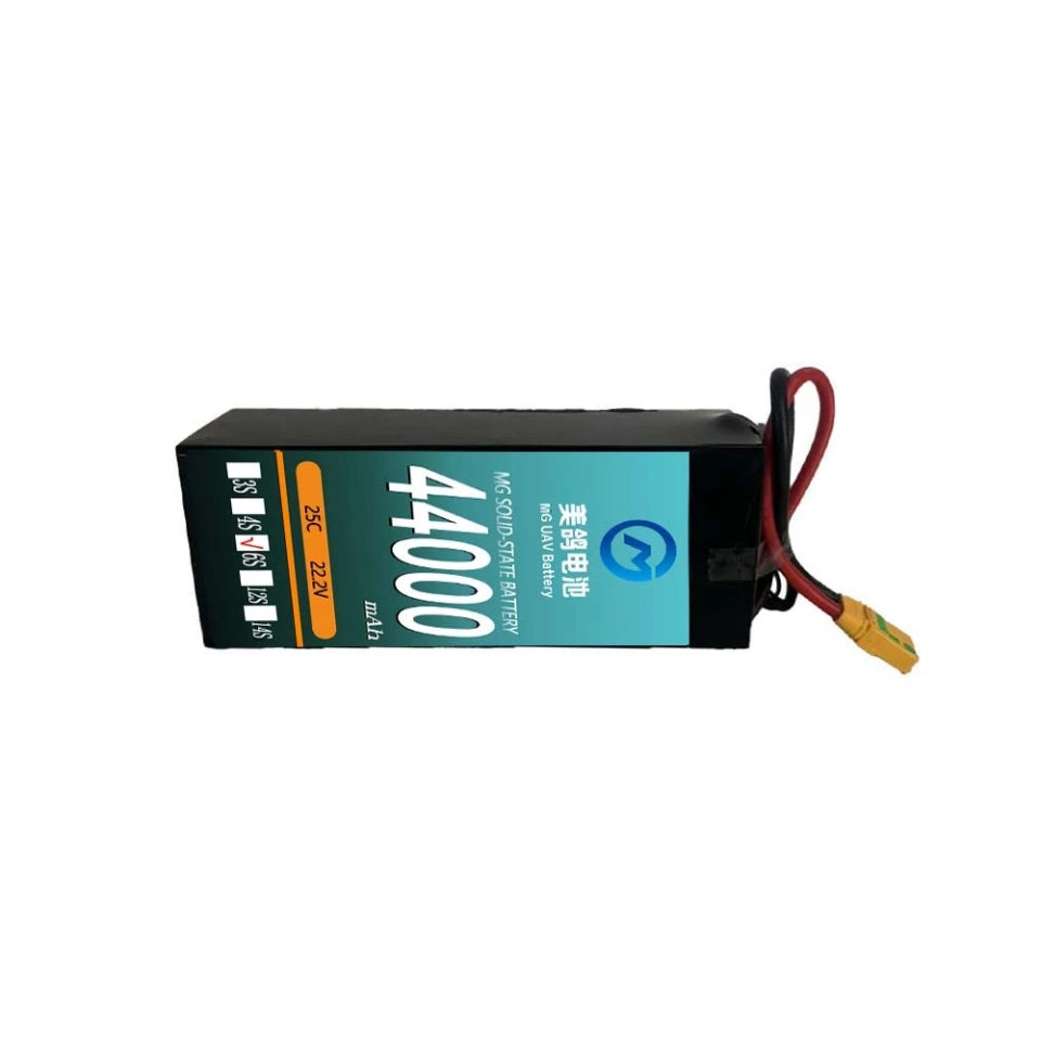 MG UAV Solid-State Battery:6S/12S/14S/18S 44000mAh  25C for Large agricultural spray drone - Unmanned RC