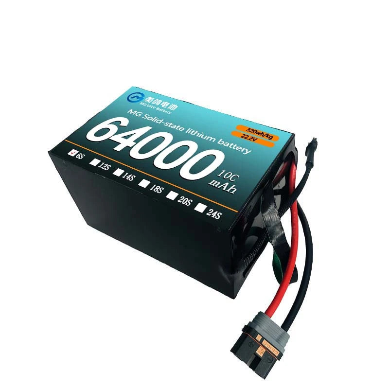 MG UAV Solid-State Battery:6S/12S/14S/18S/24S 64000mAh  10C for uav drone airplane rc - Unmanned RC