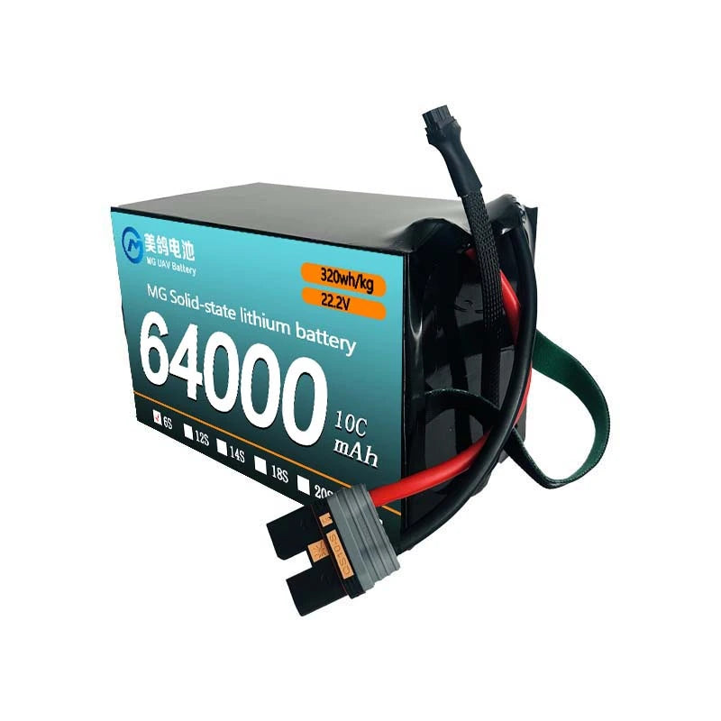 MG UAV Solid-State Battery:6S/12S/14S/18S/24S 64000mAh  10C for uav drone airplane rc - Unmanned RC