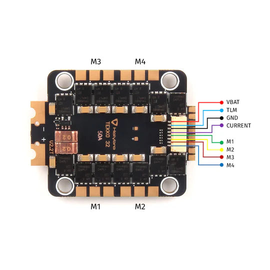 Tekko32 F4 4in1 50A ESC(AM32) - Unmanned RC