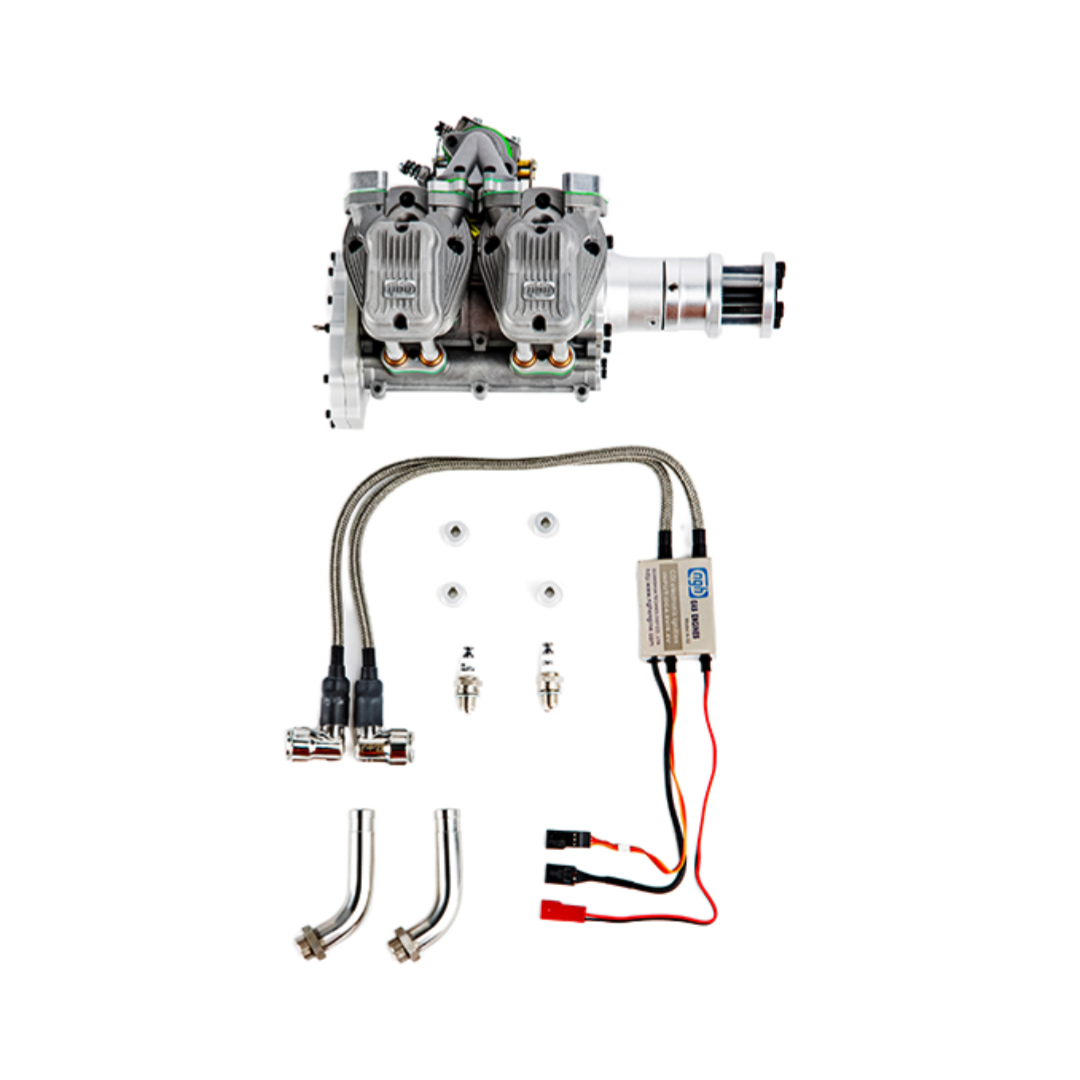 NGH  GF60i2 Linear double cylinder 4-stroke gasoline engine - Unmanned RC