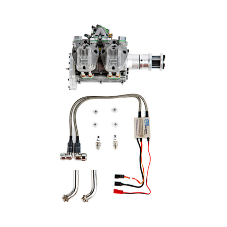NGH  GF60i2 Linear double cylinder 4-stroke gasoline engine - Unmanned RC