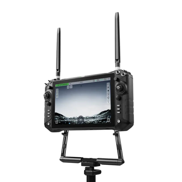 UniRC 10 Pro Triple Frequency 2.4 & 5 & X GHz Handheld 45 KM Range Smart Controller with 10-Inch 1080P High Brightness Touchscreen - Unmanned RC