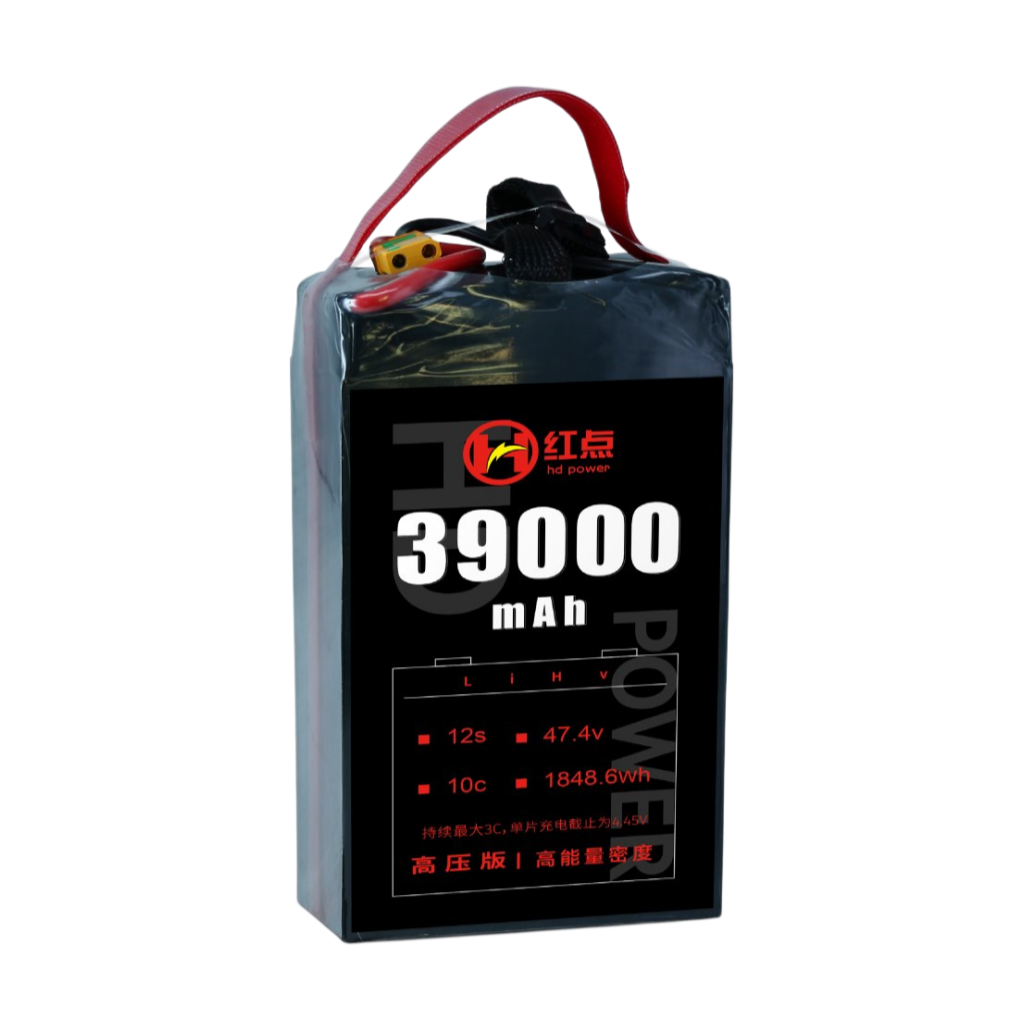 RED /Lithium-Polymer Battery/ 12S High energy density & HV 4.45V battery 22Ah~43Ah - Unmanned RC