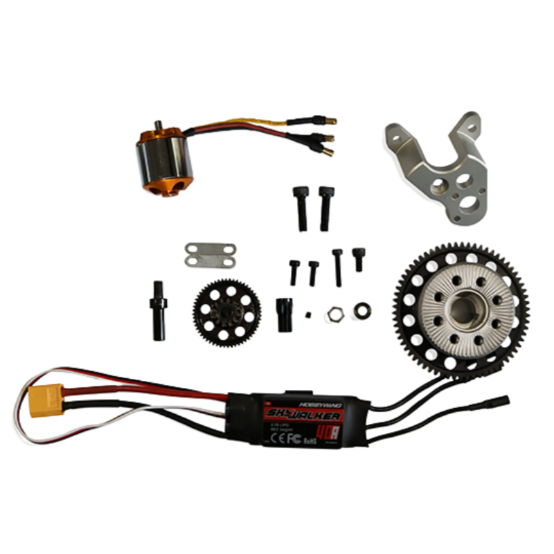 NGH GF60i2-E Linear double cylinder 4-stroke gasoline engine with electric starter - Unmanned RC