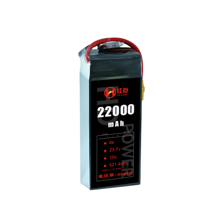 RED /Lithium-Polymer Battery/ 6S High energy density & HV 4.45V battery 22Ah~43Ah - Unmanned RC