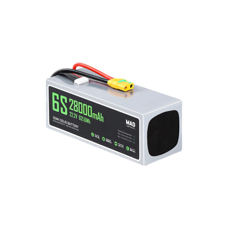 MAD 6S 28Ah Solid State Lithium-ion Battery - Unmanned RC