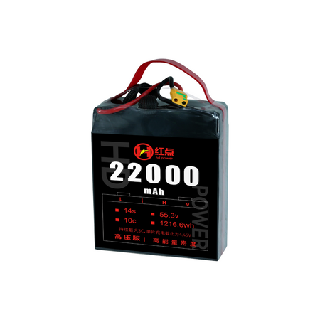 RED /Lithium-Polymer Battery/ 14S High energy density & HV 4.45V battery 22Ah~43Ah - Unmanned RC
