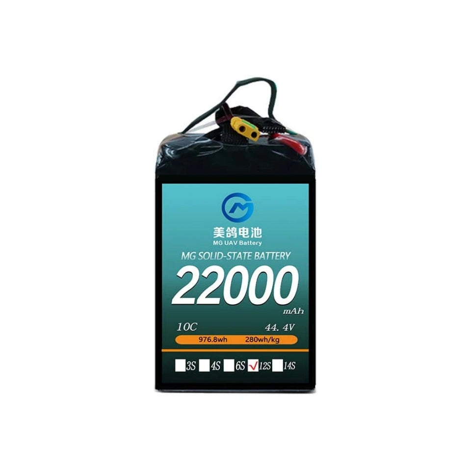 MG UAV Solid-State Battery:6S/12S/14S 22000mAh  10C for  heavy-duty drones uav - Unmanned RC